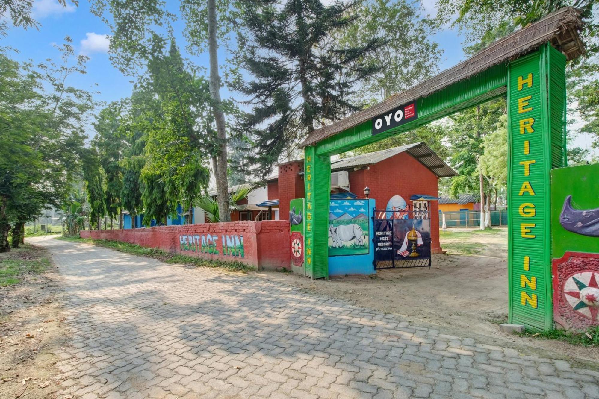 Hotel O Heritage Nest Resort Kazirnga Kāziranga Exterior foto