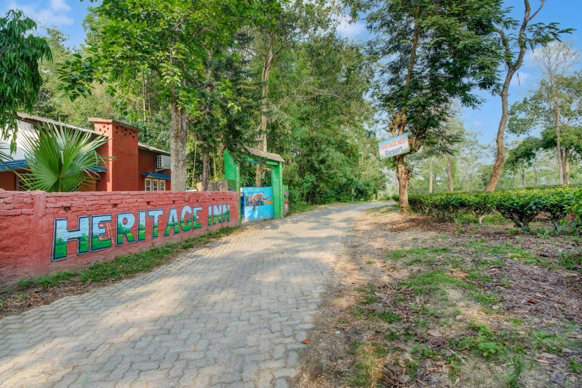 Hotel O Heritage Nest Resort Kazirnga Kāziranga Exterior foto