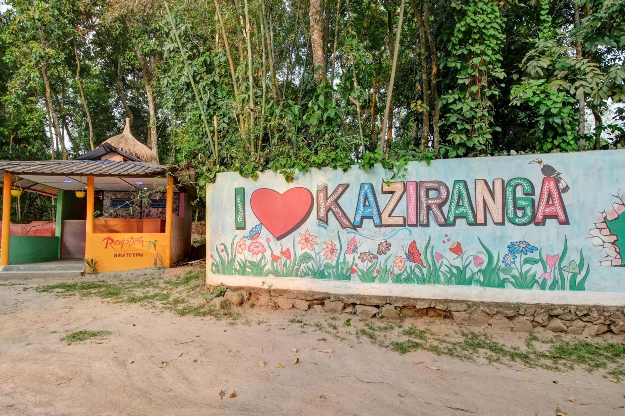 Hotel O Heritage Nest Resort Kazirnga Kāziranga Exterior foto
